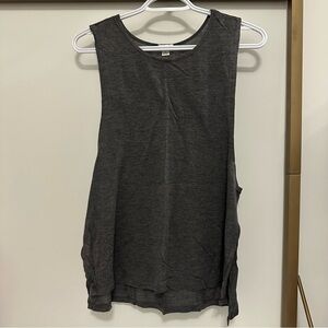 Garage Sleeveless Tee - Dark Gray